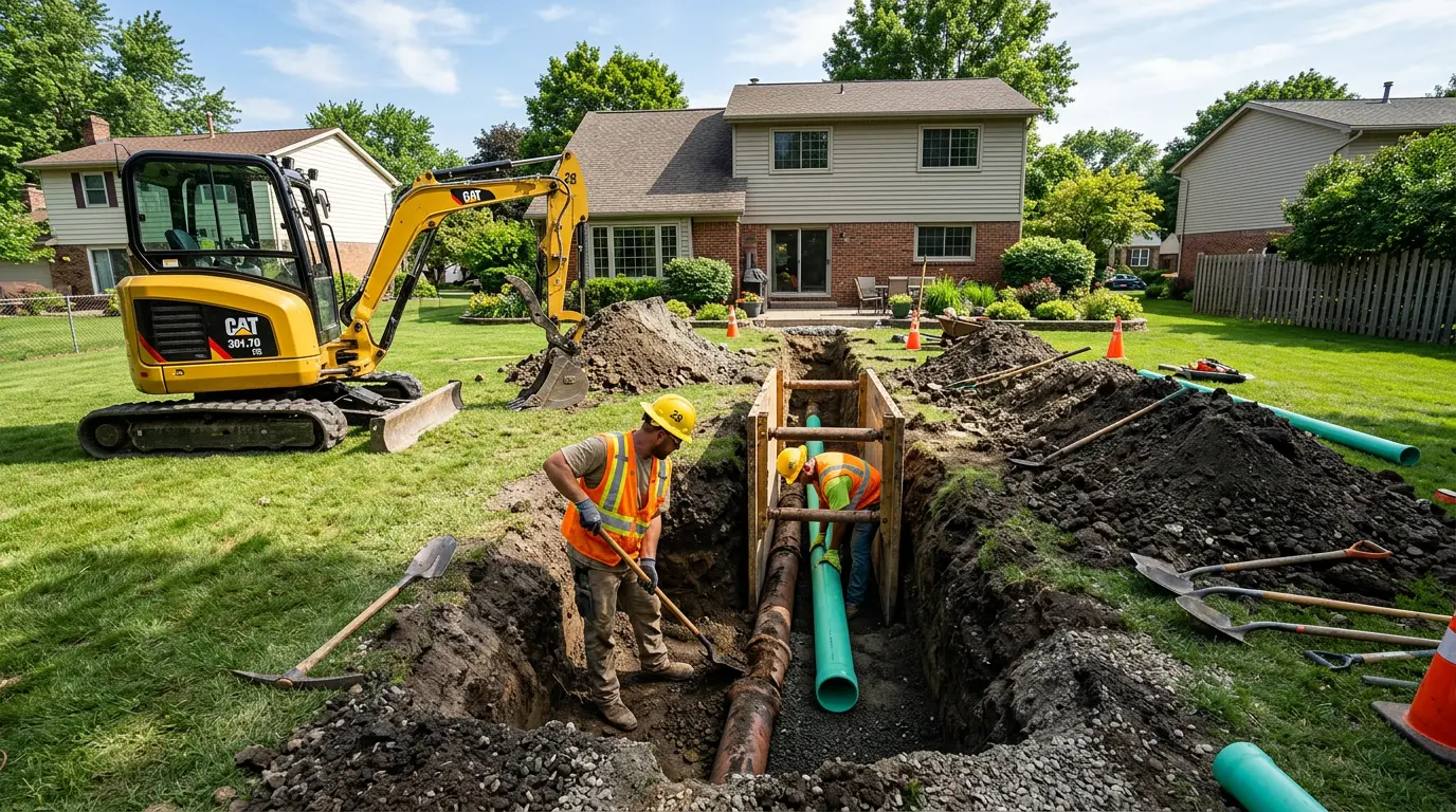 Sewer Line Cleaning in Olean, NY